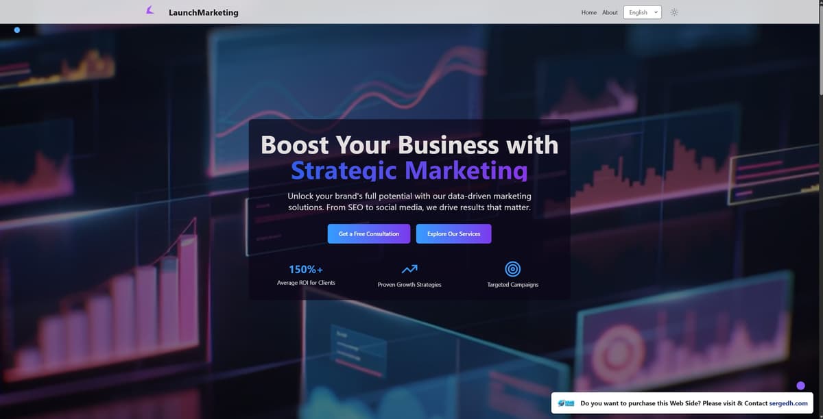 Marketing Landing Page