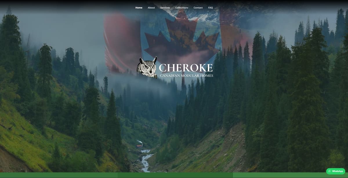 Canadian Modular Homes Website