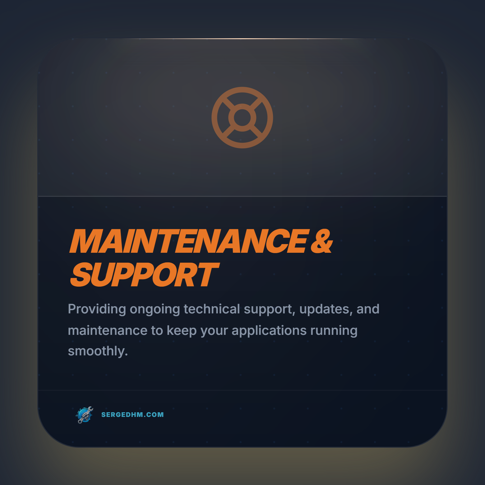 Maintenance & Support